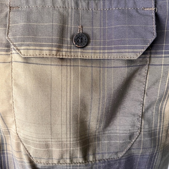 Mens Kuhl Response Short Sleeve Button Up Shirt Medium - Picture 8 of 9